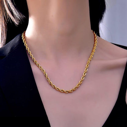 Gold plated chain for Woman